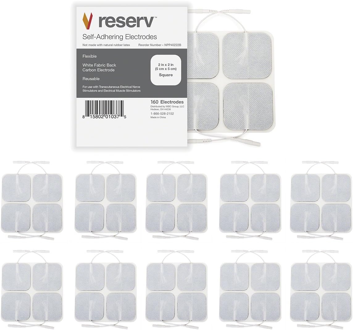 Premium Re-Usable Self Adhesive Electrode Pads for TENS Units