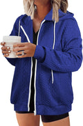 Plus Size Zip Up Hoodie Jacket for Women - Warm, Soft Outerwear