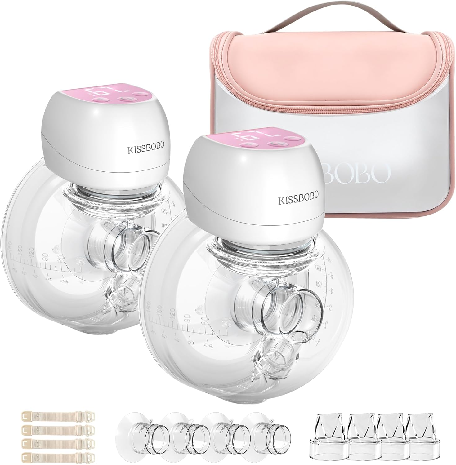 ABP-1508 Hands Free Breast Pump with Strong Suction & Comfort