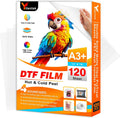 A3+ DTF Transfer Film 13 in x 19 in Double Sided Matte - High Color