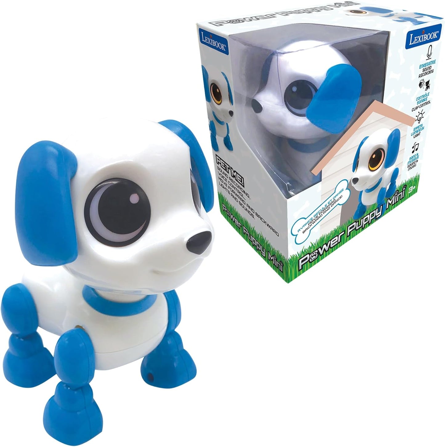 Interactive Robot Dog - Sounds & Lights - Toy for Kids