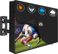 Zettum Outdoor TV Cover 55 Inch - Heavy Duty Waterproof Protector
