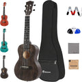 RANMING Concert Ukulele 23 in - Basswood Tone for Beginners