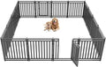 Dog Fence Outdoor for Yard Indoor Dog Playpen 32in Height - Portable