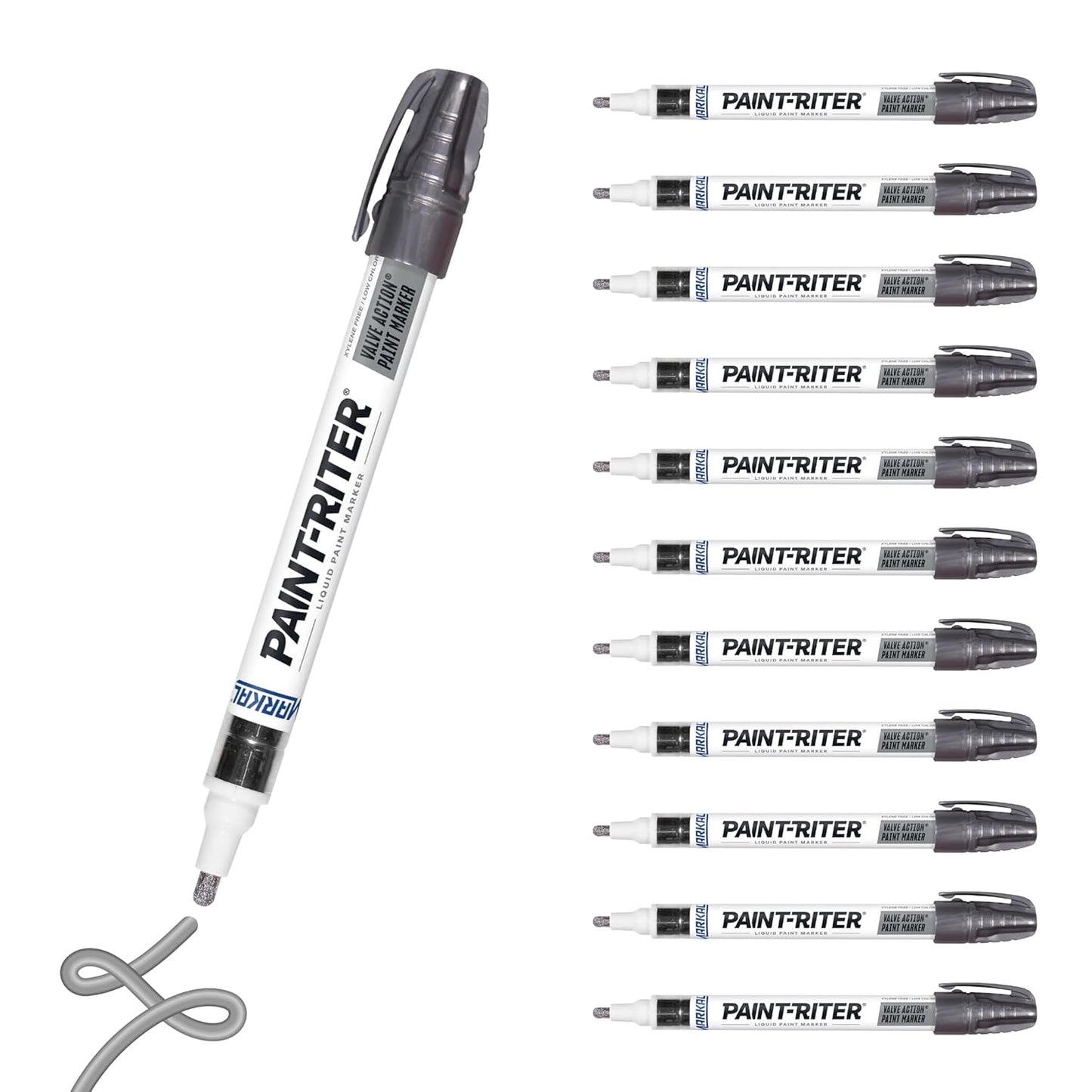 Markal Paint-Riter+ Valve Action Marker for Versatile Surfaces