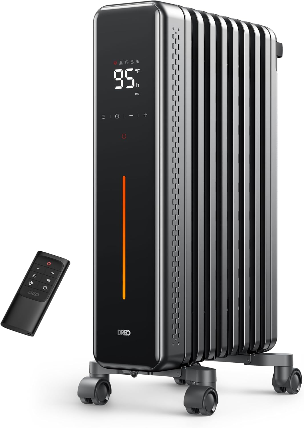 Dreo 1500W Radiator Heater: Remote Control, 4 Modes