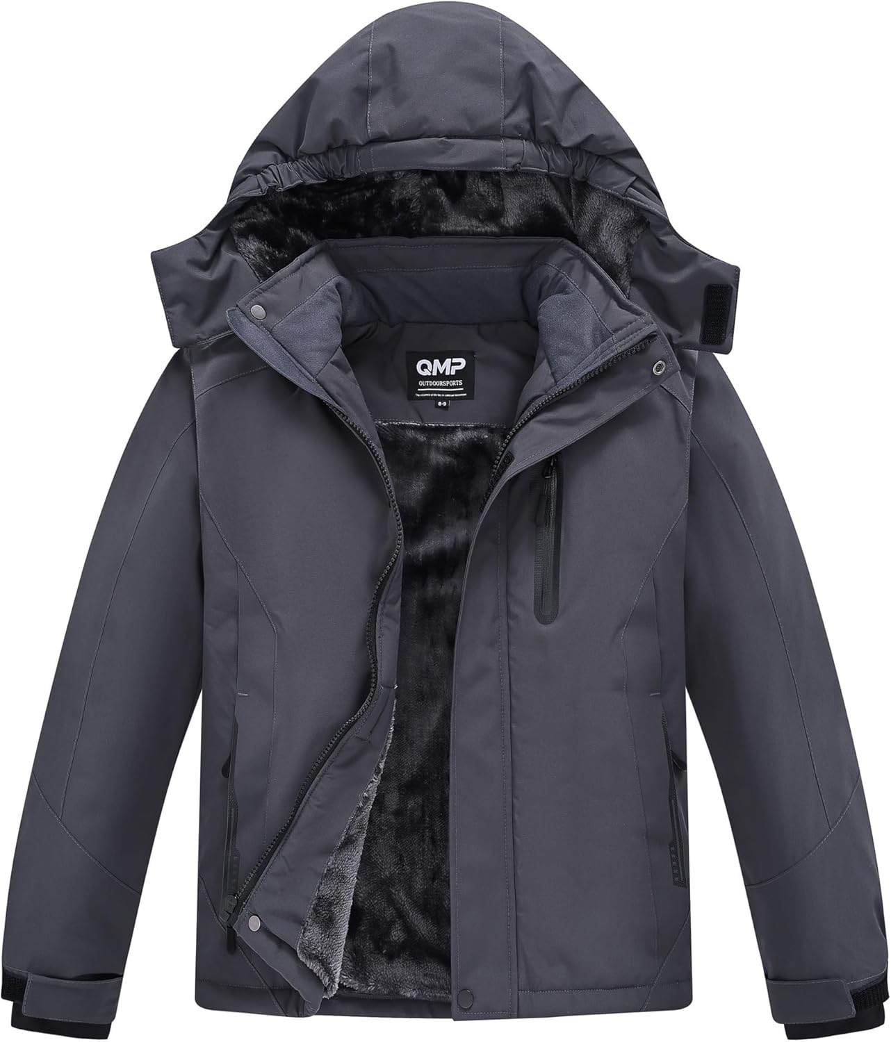 QMP Winter Jacket for Boys and Girls Waterproof Ski Coat