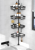 Corner Shower Caddy Tension Pole 25-114.2 in - Adjustable Corner
