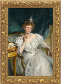 Wood Canvas Frame for 11x14 Oil Paintings - Finished Antique Gold