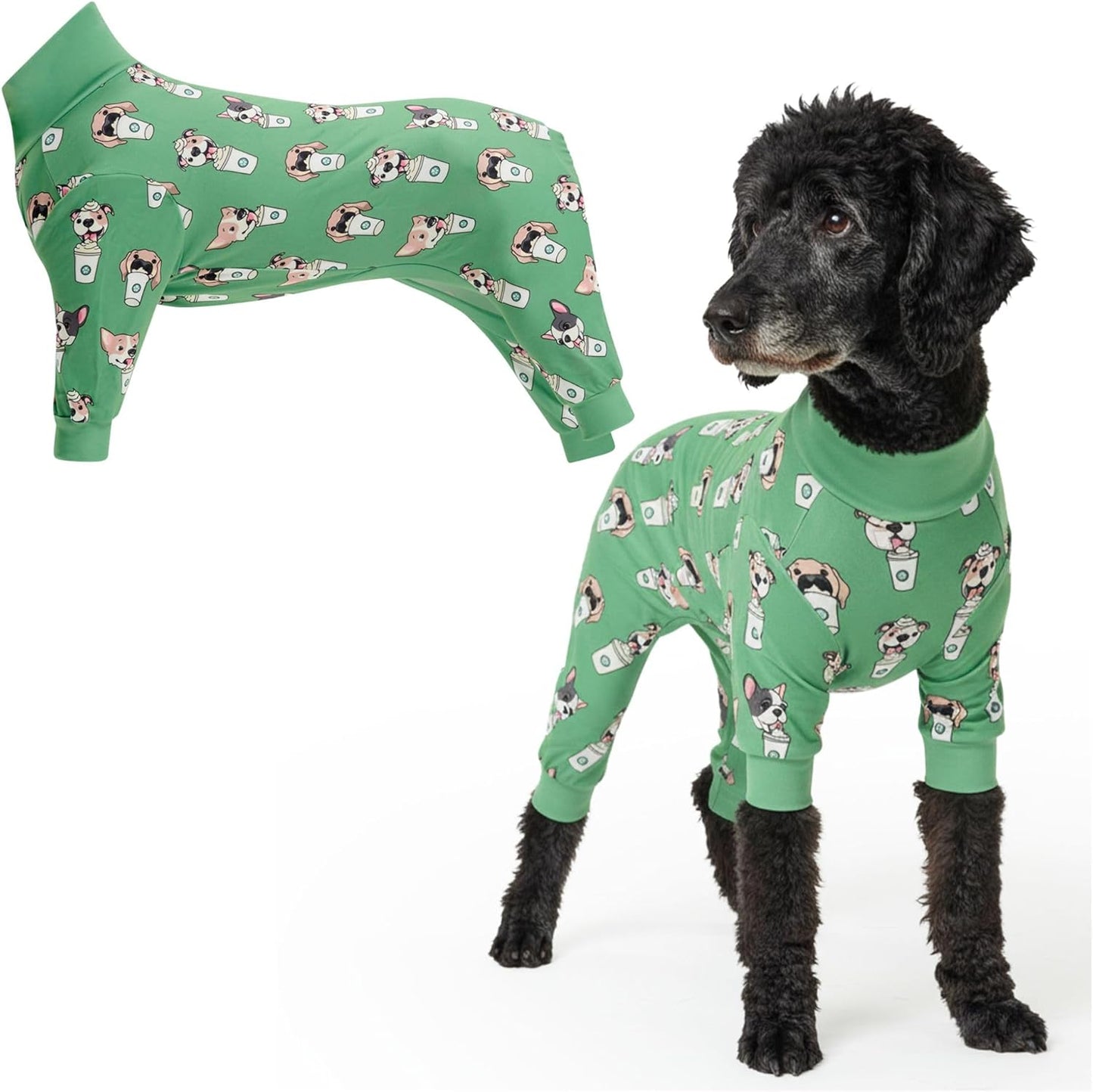Spark Paws Dog Pajama - Ultra-Soft Recovery Suit for Dogs
