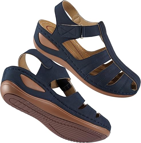 DUOYANGJIASHA Summer Wedge Sandals for Women - Stylish Comfort