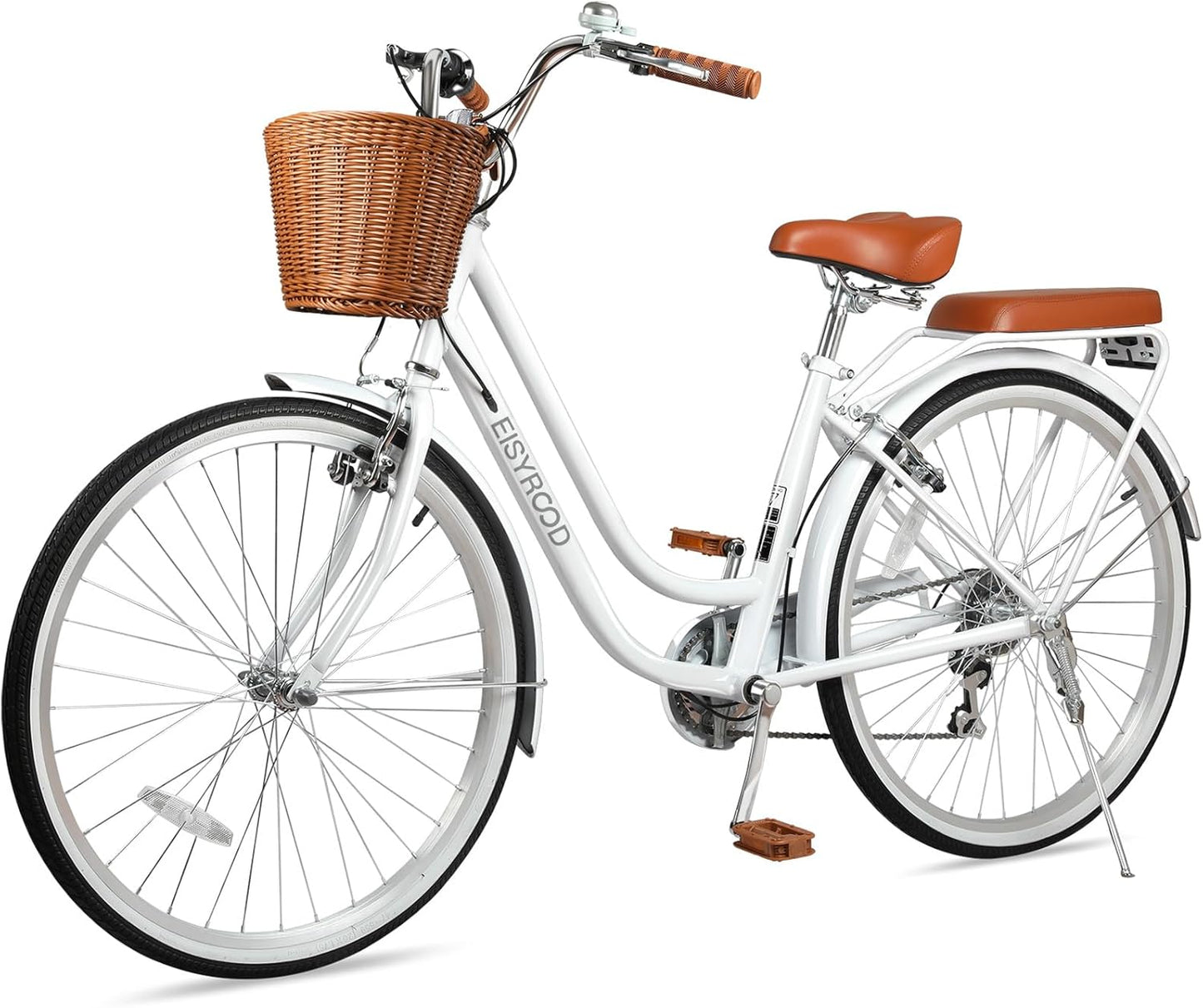 26 Inch Beach Cruiser Bike for Women with 7 Speed and Comfort