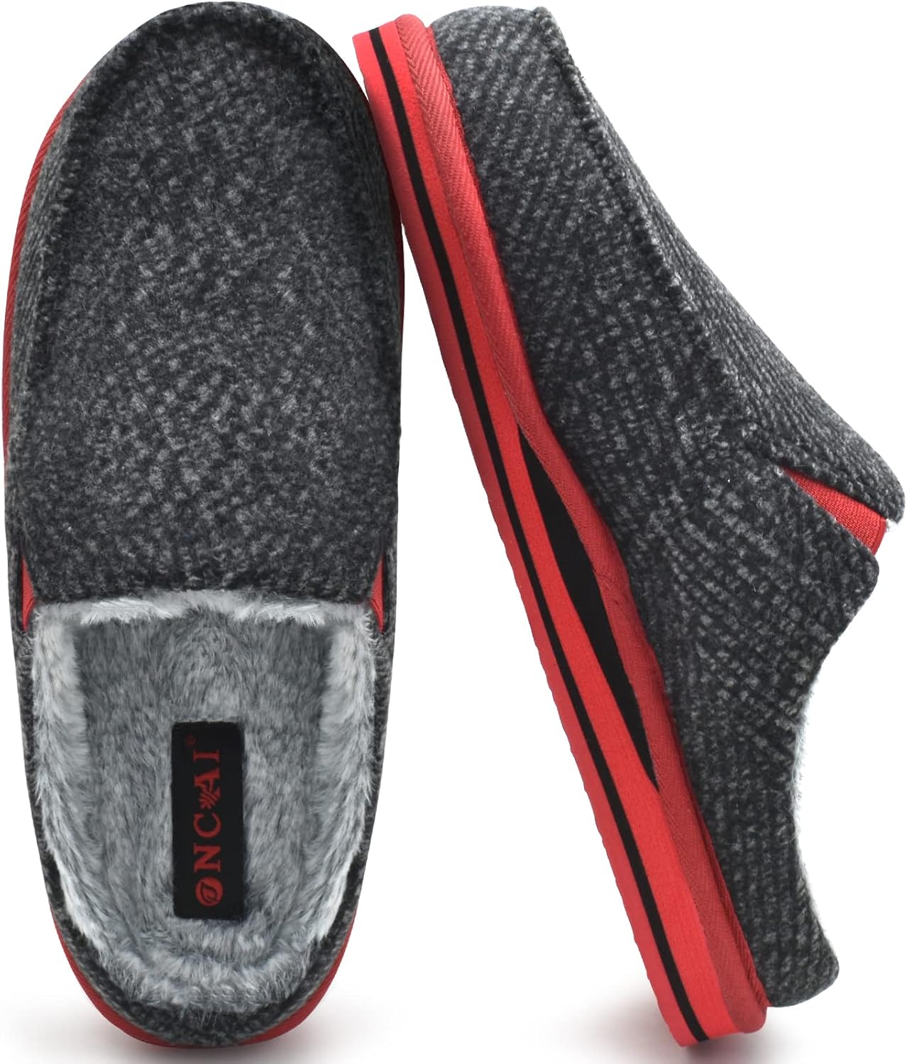 ONCAI Mens Slippers with Arch Support for Ultimate Comfort