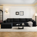 135.4in Cloud Modular Sectional Sofa Left Chaise - Deep Seat Comfort