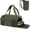 Gym Bag for Men with 2 Upgraded Bottle Holders - Convertible 40L