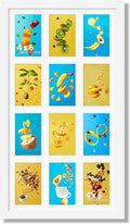 14x26 Collage Picture Frame 12-Photo 4x6 Display - Horizontal
