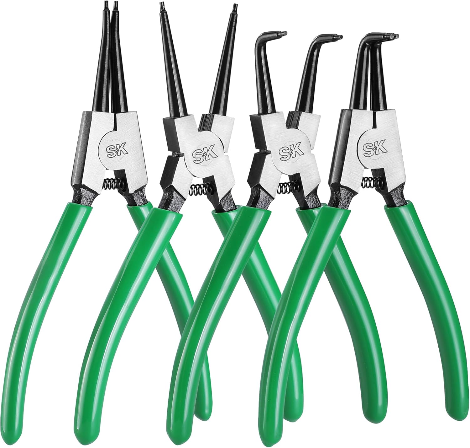 SK 4-Piece Snap Ring Pliers Set for Precision Circlip Tasks