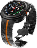 Titanium Band for Galaxy Watch 47mm for Men - Rugged Elegant Clasp