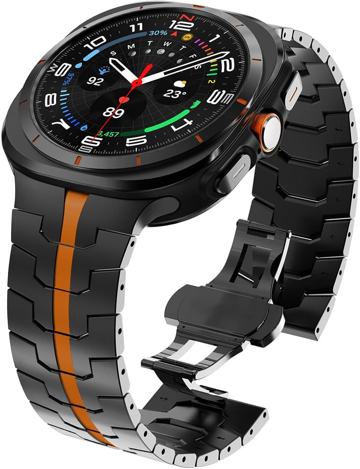 WINGLE Titanium Band for Galaxy Watch 8/8 Classic Ultra 47mm