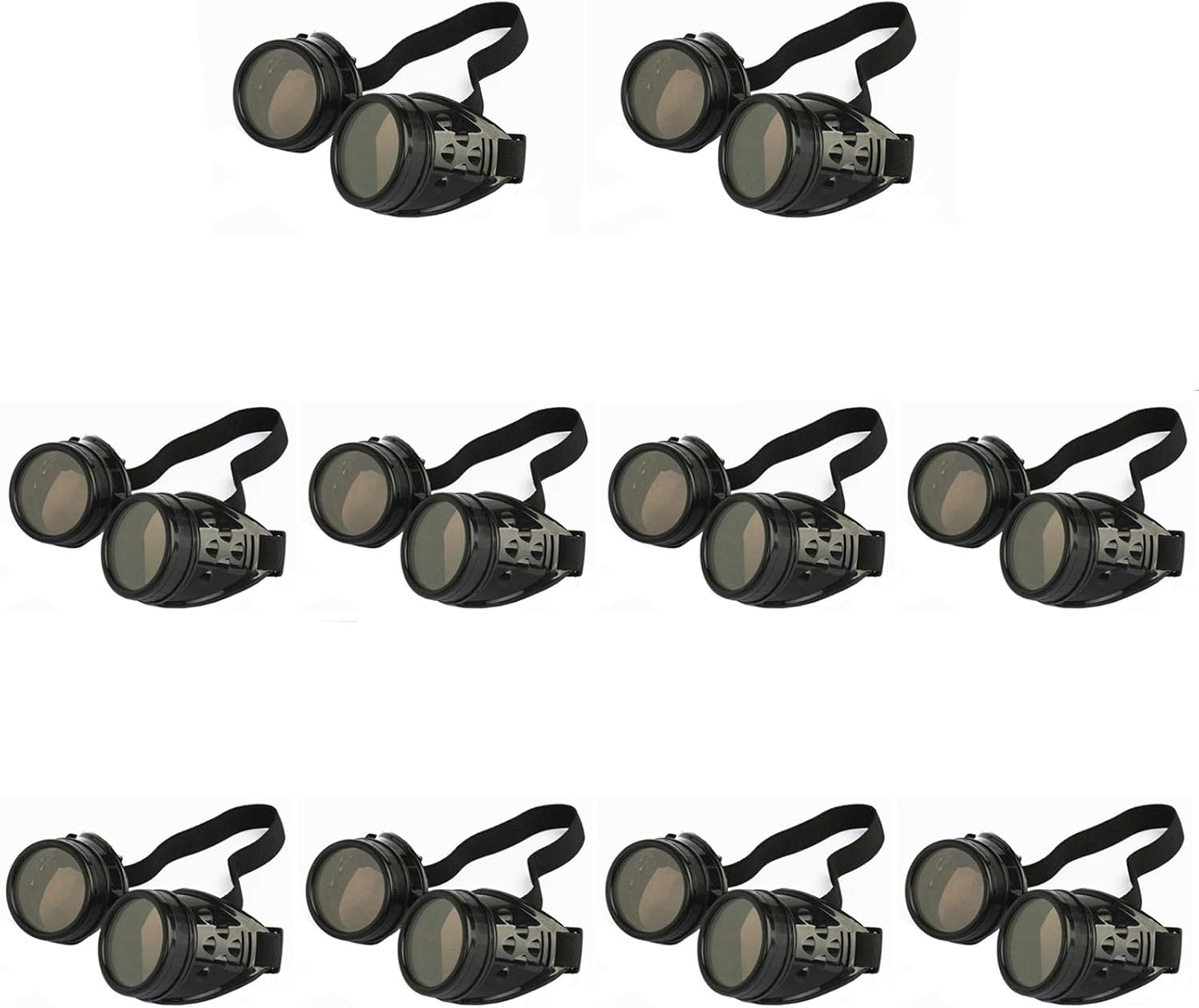 Vintage Steampunk Goggles for Cosplay and Halloween Costumes