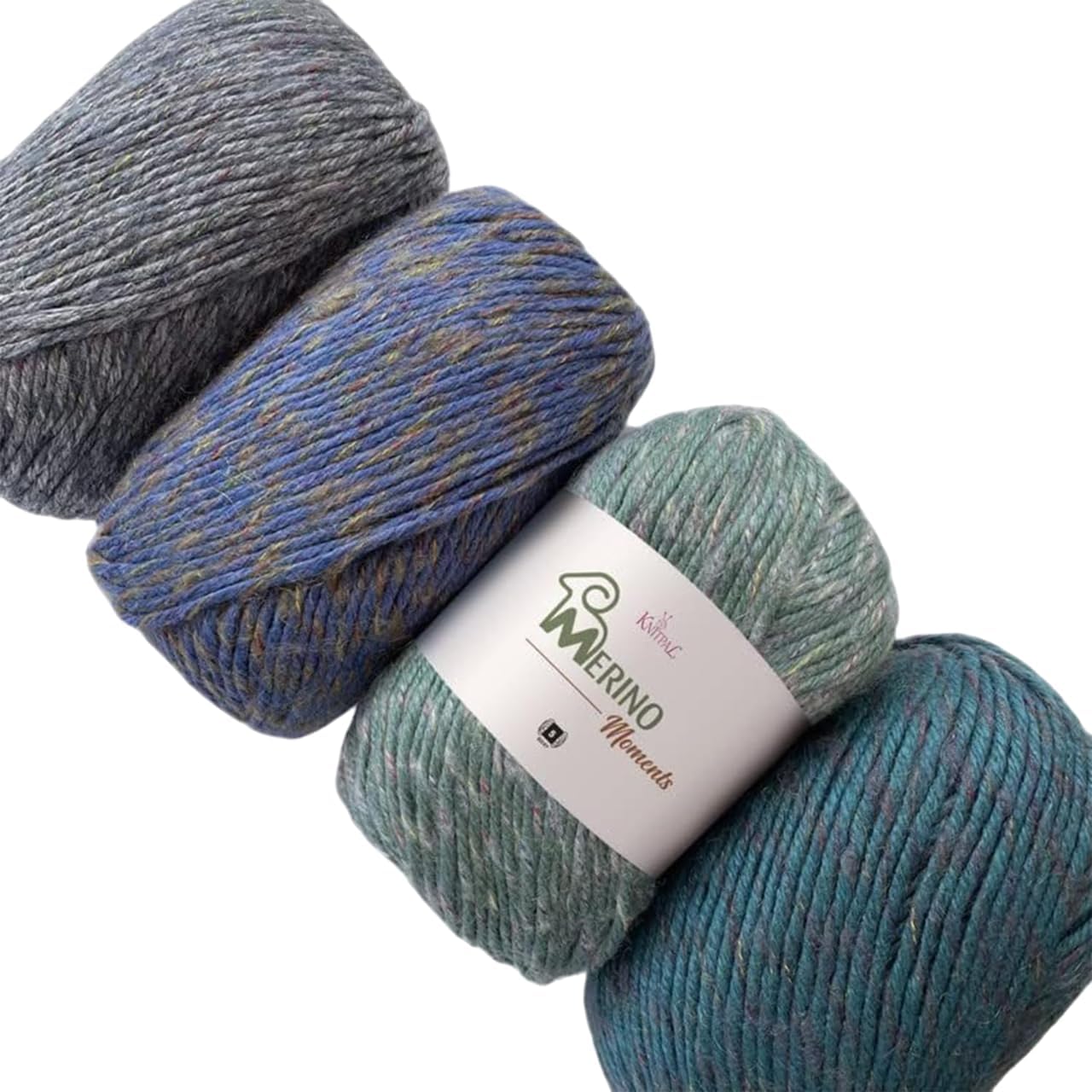 Merino Moments Chunky Wool Yarn for Crocheting and Knitting