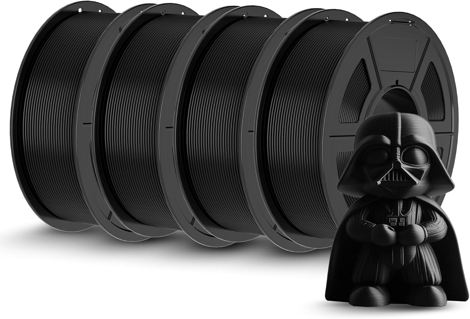 PLA 3D Printer Filament 1.75mm, 4KG Pack for Quality Prints