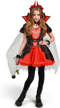 Spooktacular Creations Halloween Girls Vampire Dress Costume - Red
