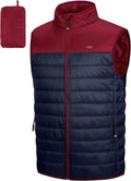 33,000ft Men's Packable Insulated Puffer Vest - Lightweight Warm