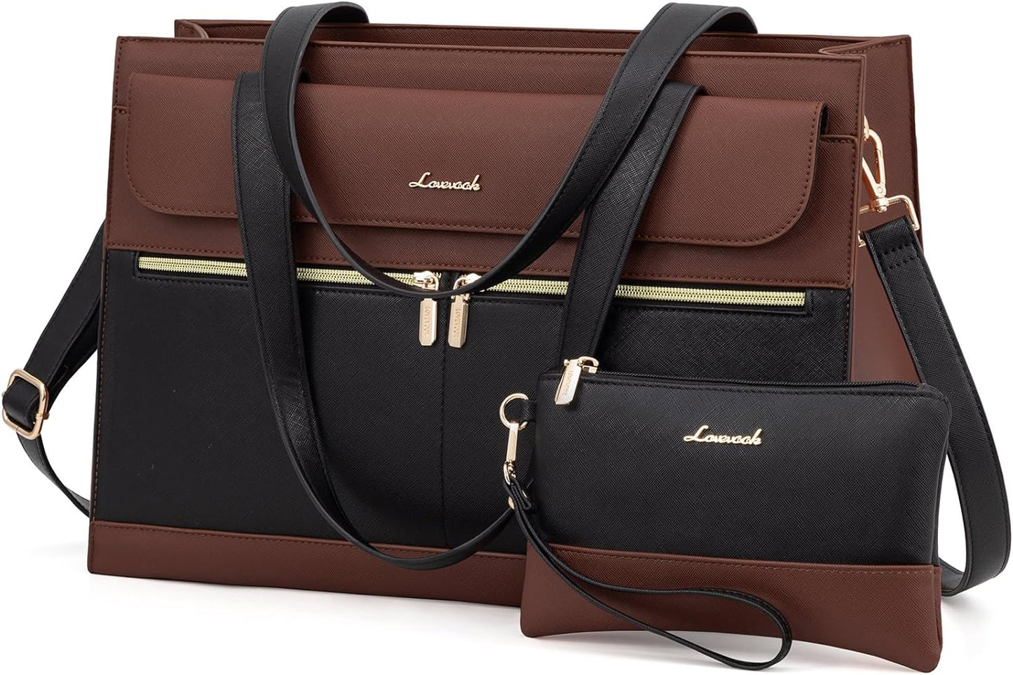 LOVEVOOK Laptop Bag for Women - Stylish and Functional Design
