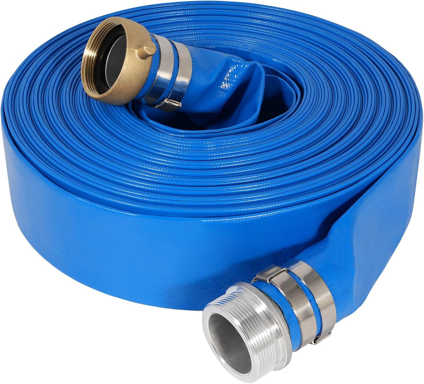 2in x 100 ft Backwash Hose for Swimming Pools - Heavy Duty PVC