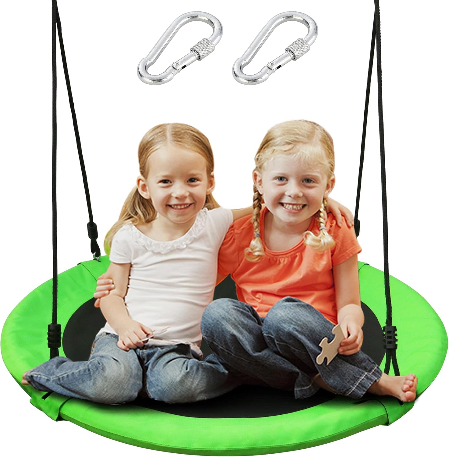 Saucer Tree Swing Seat for Kids 40 Inch Outdoor Fun