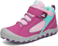 Kids Hiking Boots with Anti-Collision Toe Cap - Durable Trekking Shoes