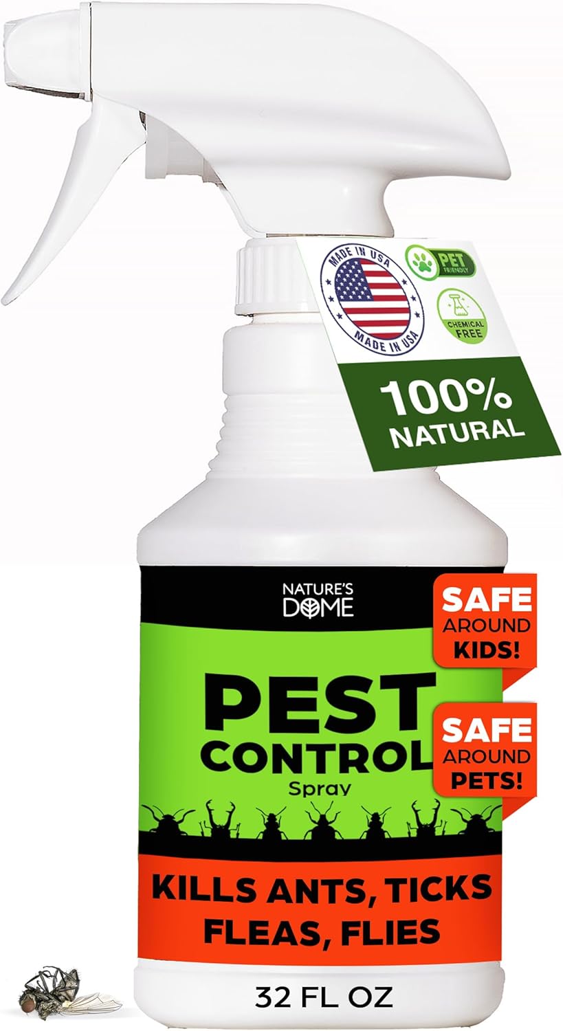 Nature's Dome Eco-Friendly Pest Control Spray for Home & Garden