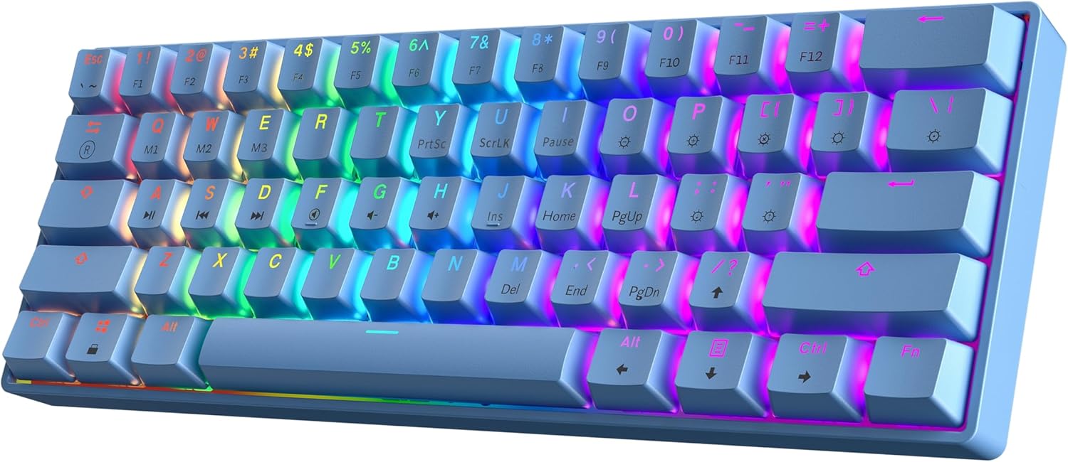 HK GAMING GK61 60% v3 Hotswap Mechanical Gaming Keyboard Review