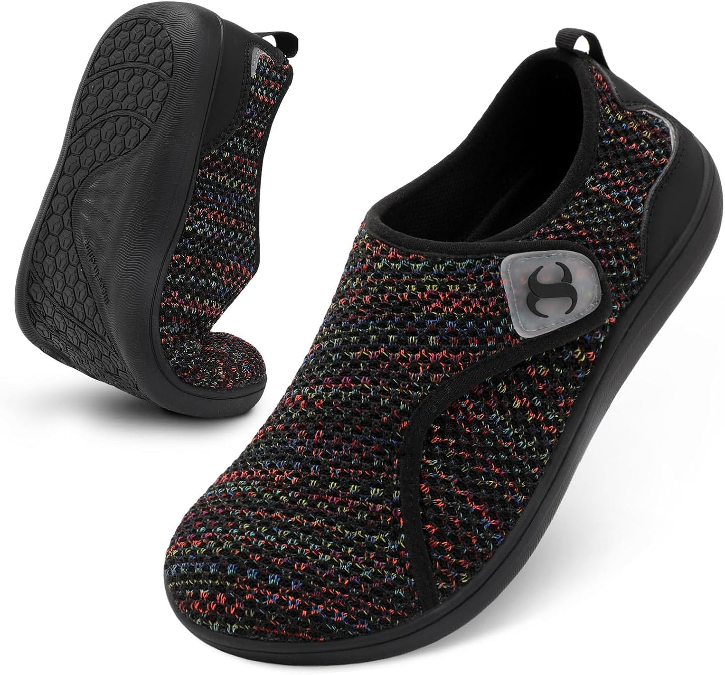 Mens Walking Shoes Wide Diabetic Orthopedic Recovery Sneakers