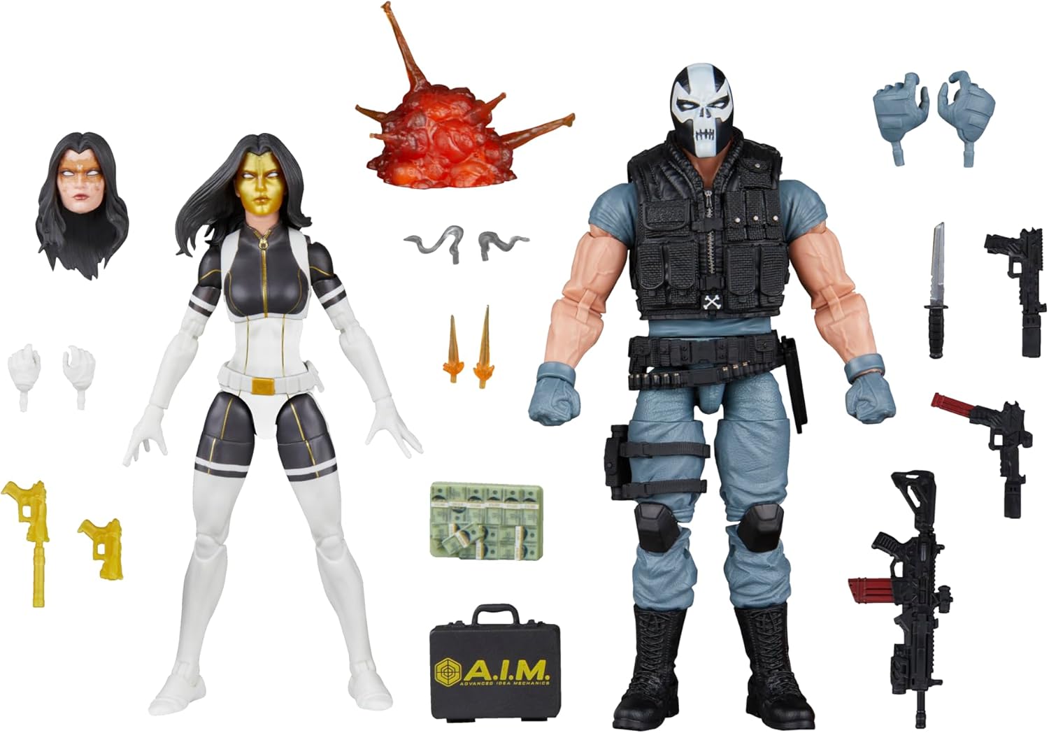 Marvel Legends Series Madame Masque & Crossbones 2-Pack Action Figures
