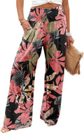 Angerella Womens Elastic High Waisted Palazzo Pants - Comfortable Fall