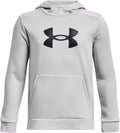 Under Armour Boys' Armour Fleece Big Logo Hoodie - Warm, Flexible Fit