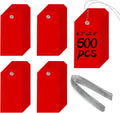 Heavy Duty Plastic Shipping Tags Waterproof Hang Tags with String
