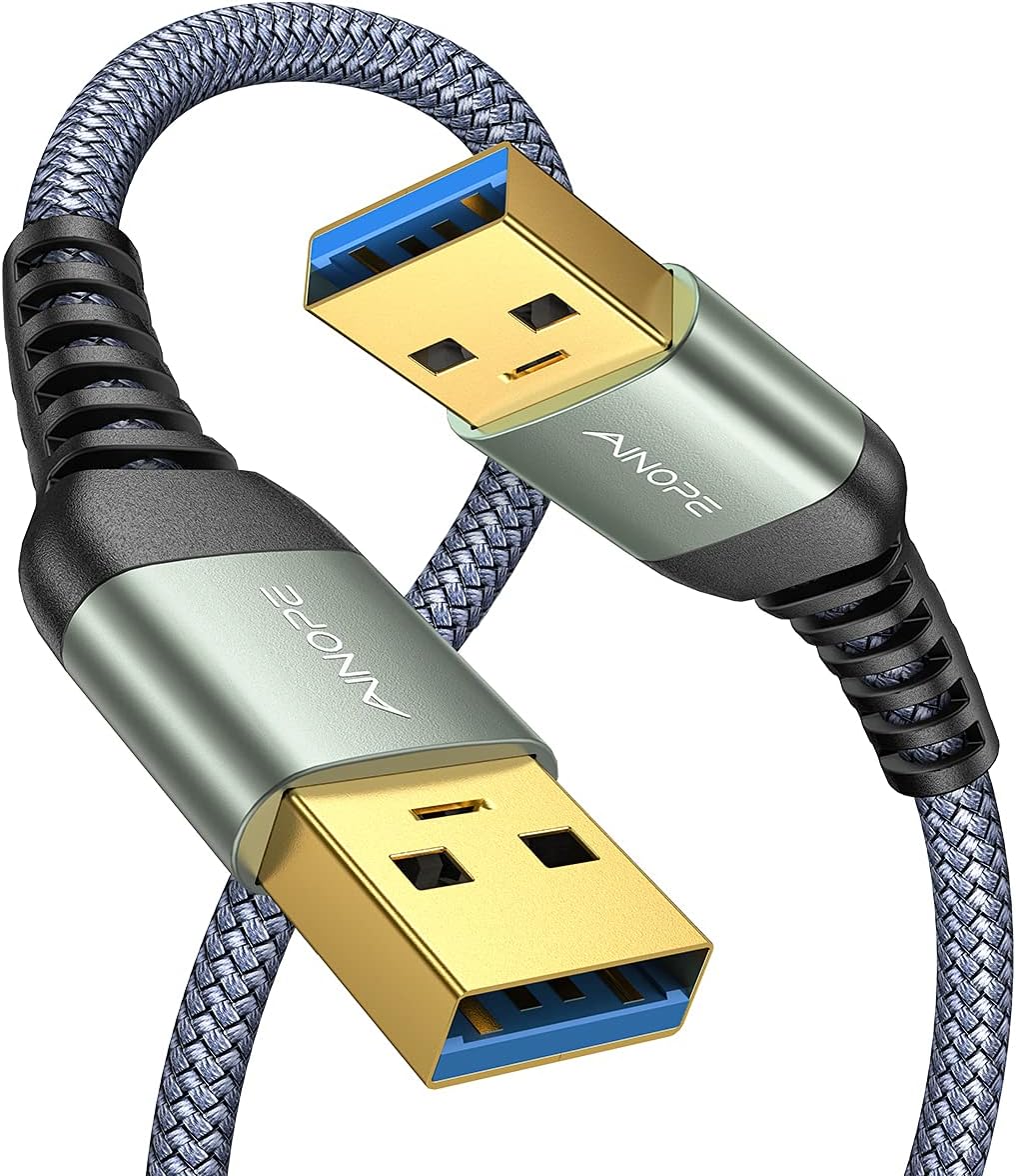 AINOPE Rupture-Proof USB 3.0 A to A Male Cable