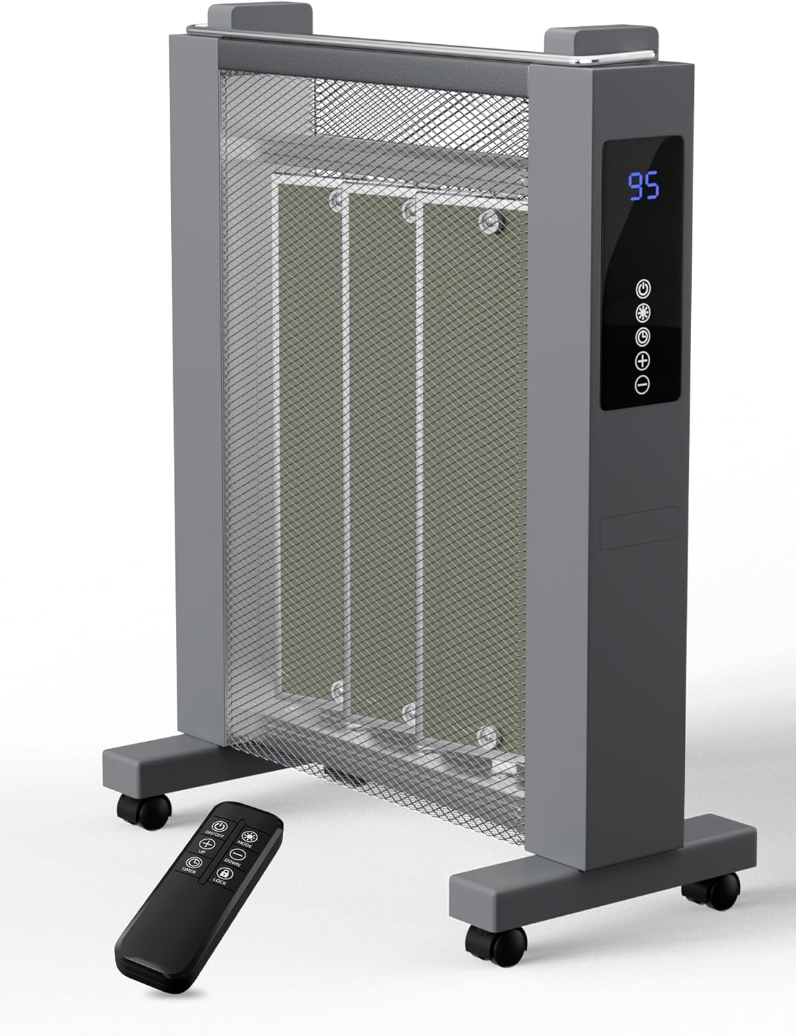 1500W Convection Space Heater: Quiet, Efficient & Safe