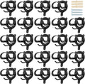 24 Counts Horse Bridle Rack Bridle Hooks - Tidy Tack Storage