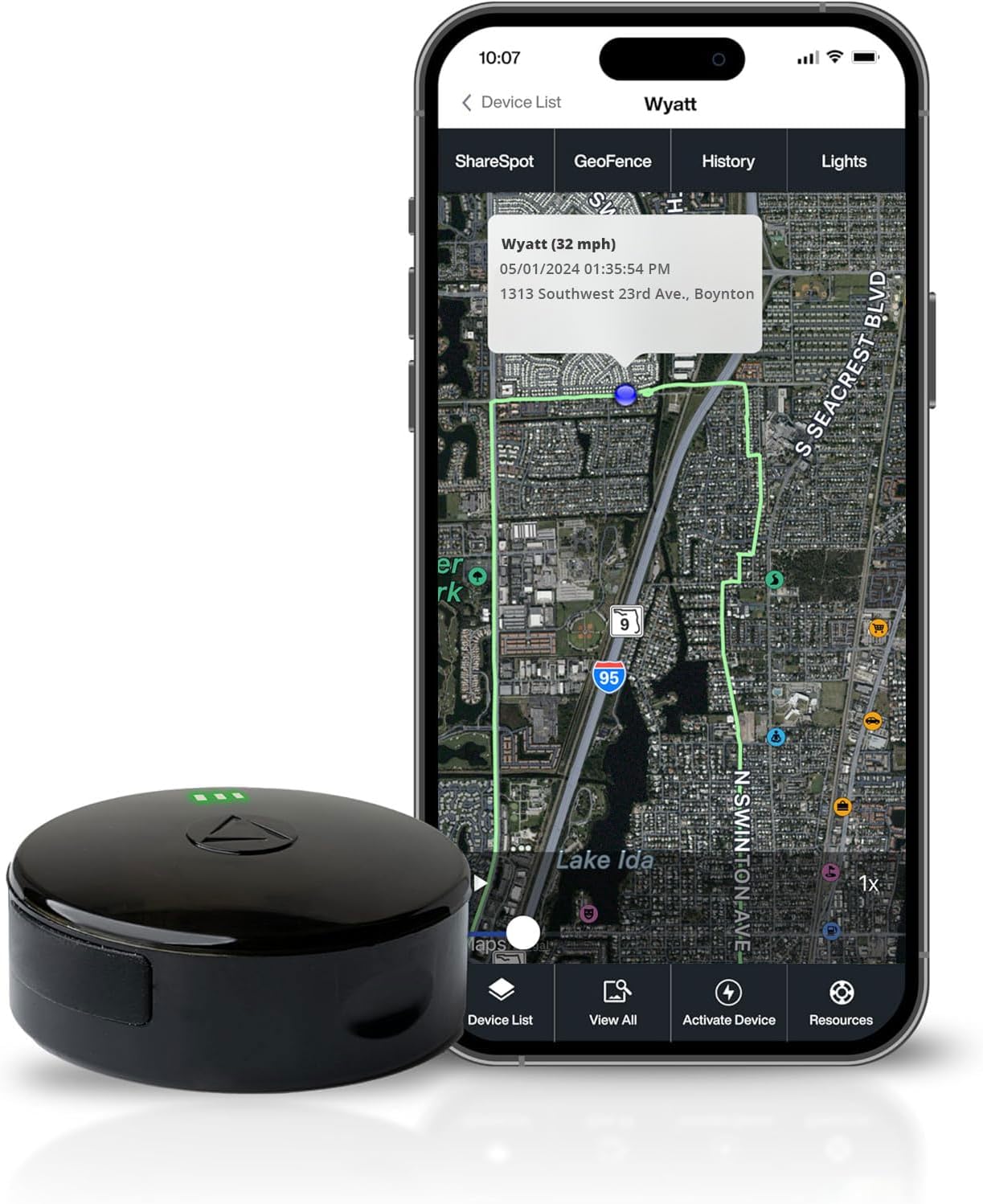 USA-Made Magnetic GPS Tracker: Long Battery, Global Tracking