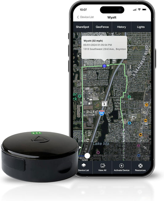USA-Made Magnetic GPS Tracker: Long Battery, Global Tracking
