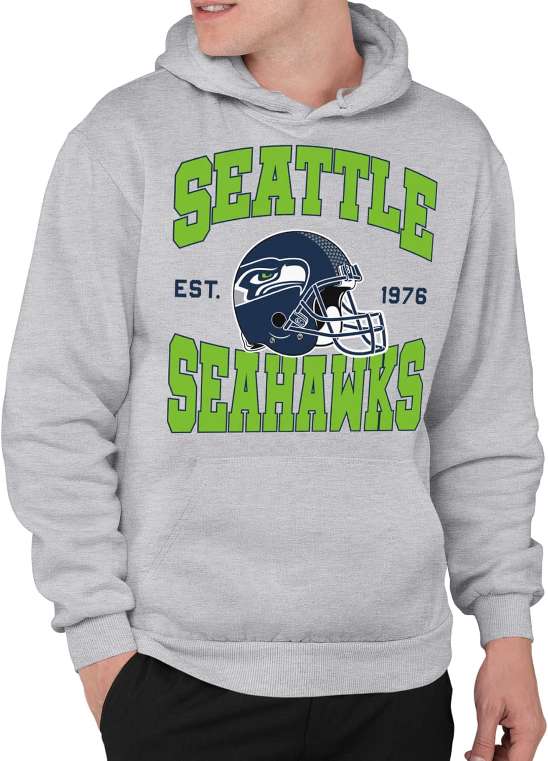 Seattle Seahawks Unisex Adult Pullover Hoodie - NFL Apparel
