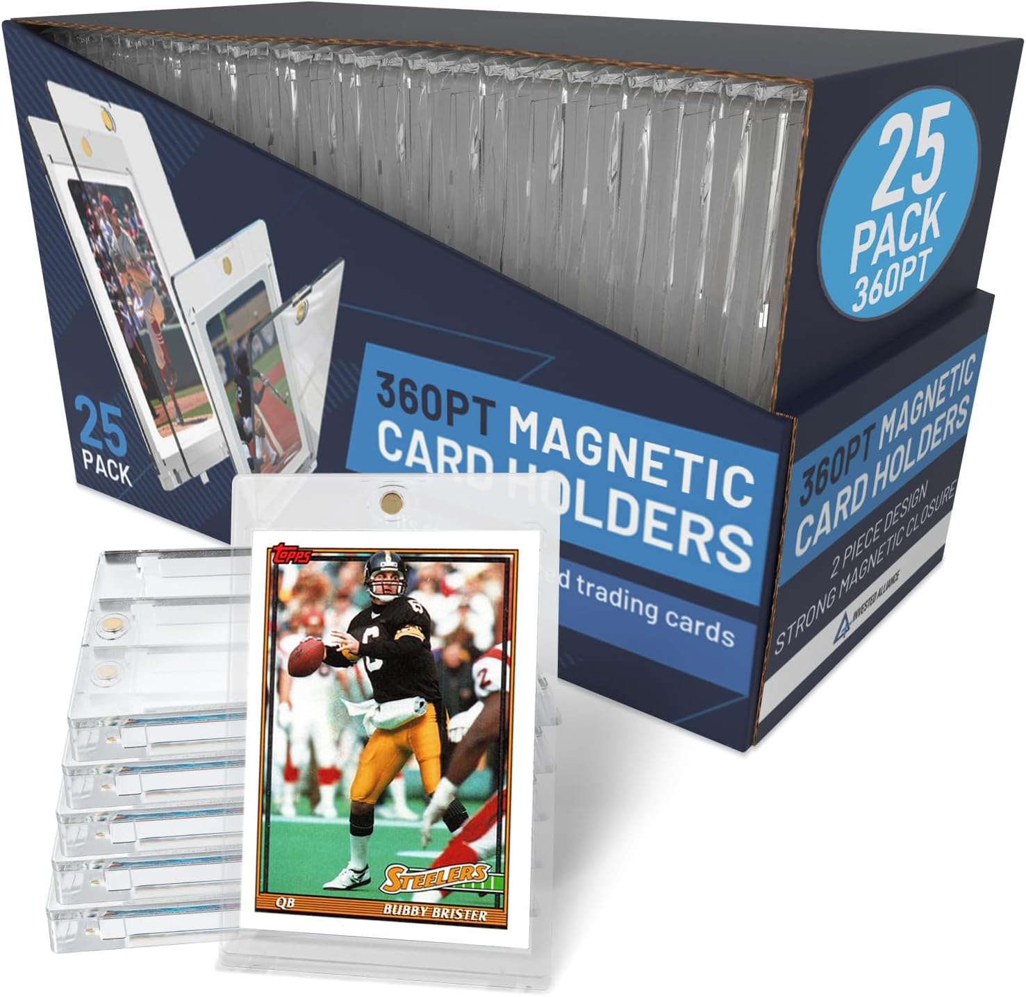 Premium 35PT Magnetic Card Holder Case for Collectors and Gamers