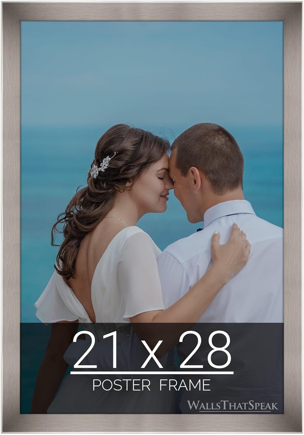 21x28 Stainless Picture Frame for Puzzles, Photos, and Artwork