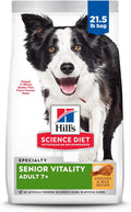Hill's Science Diet Senior Vitality 7+ Chicken & Rice - Senior Support