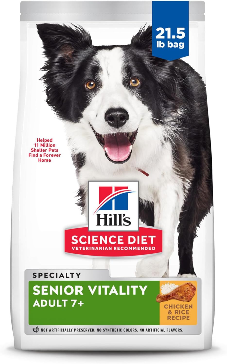 Hill's Science Diet Senior Vitality Dry Dog Food for Adult Dogs