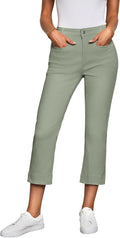 Luvamia Capri Jeans for Women High Waisted Slim Straight Fit